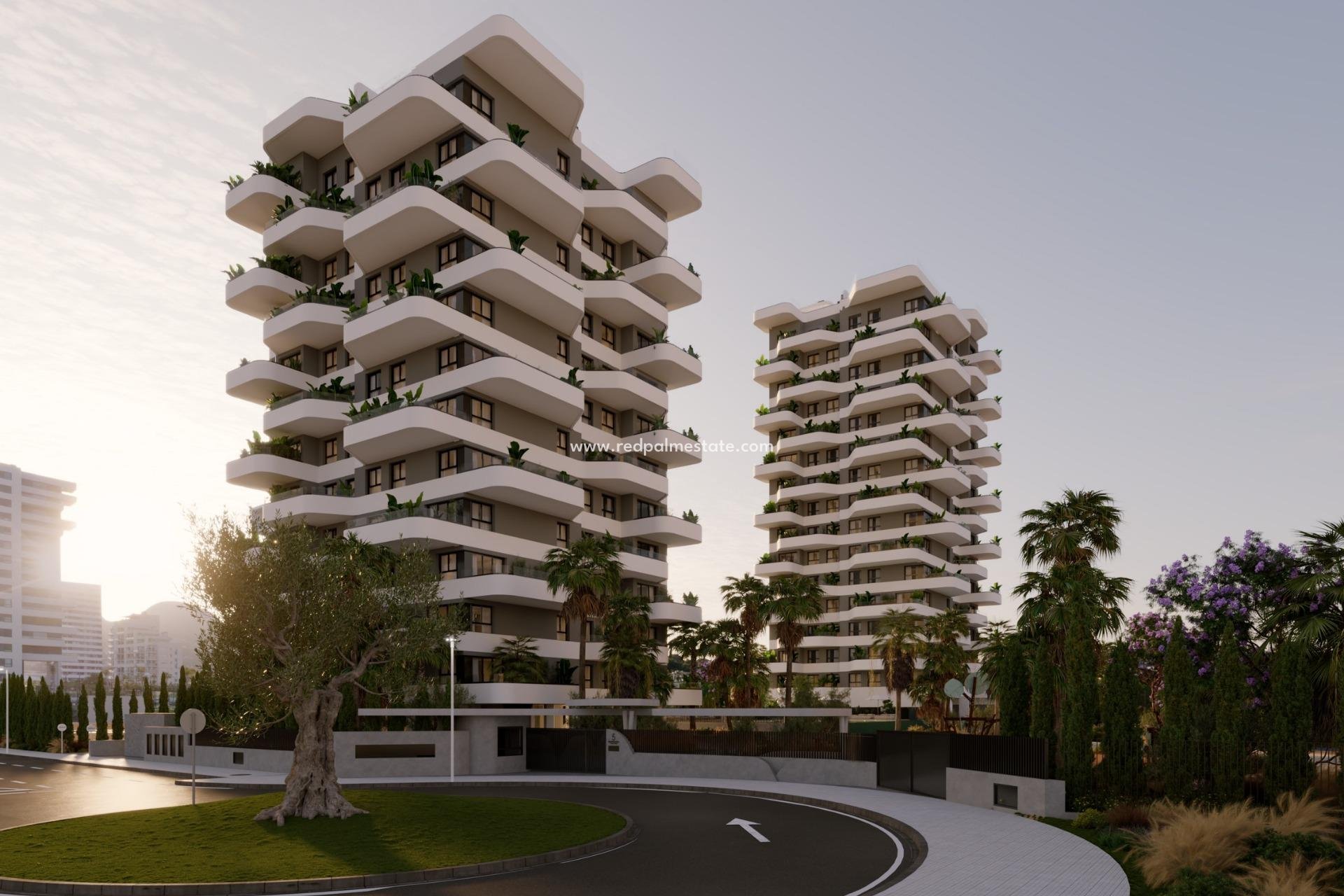 Nouvelle construction - Appartements -
Calpe - El Saladar