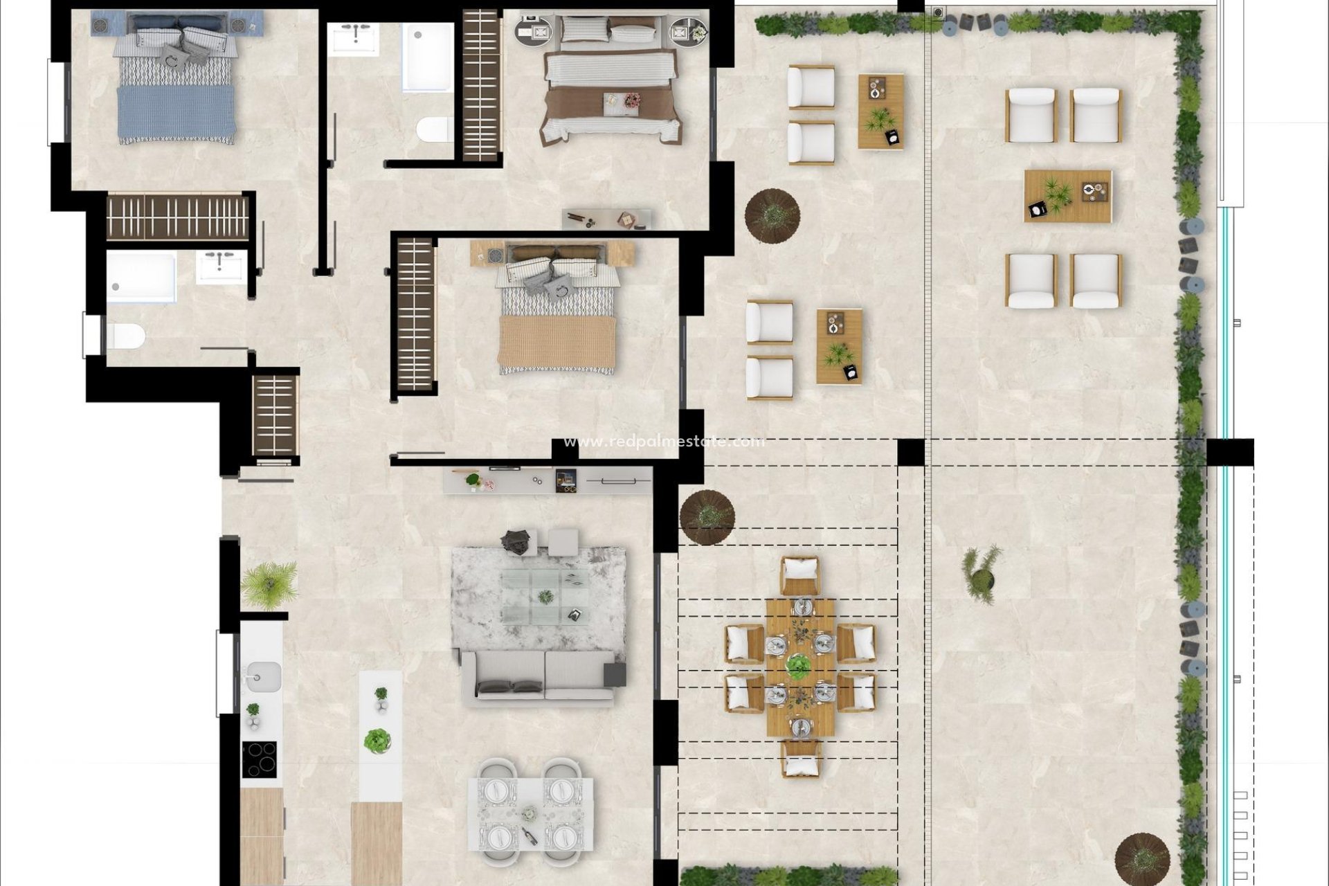 Nouvelle construction - Appartements -
Casares - Casares Playa