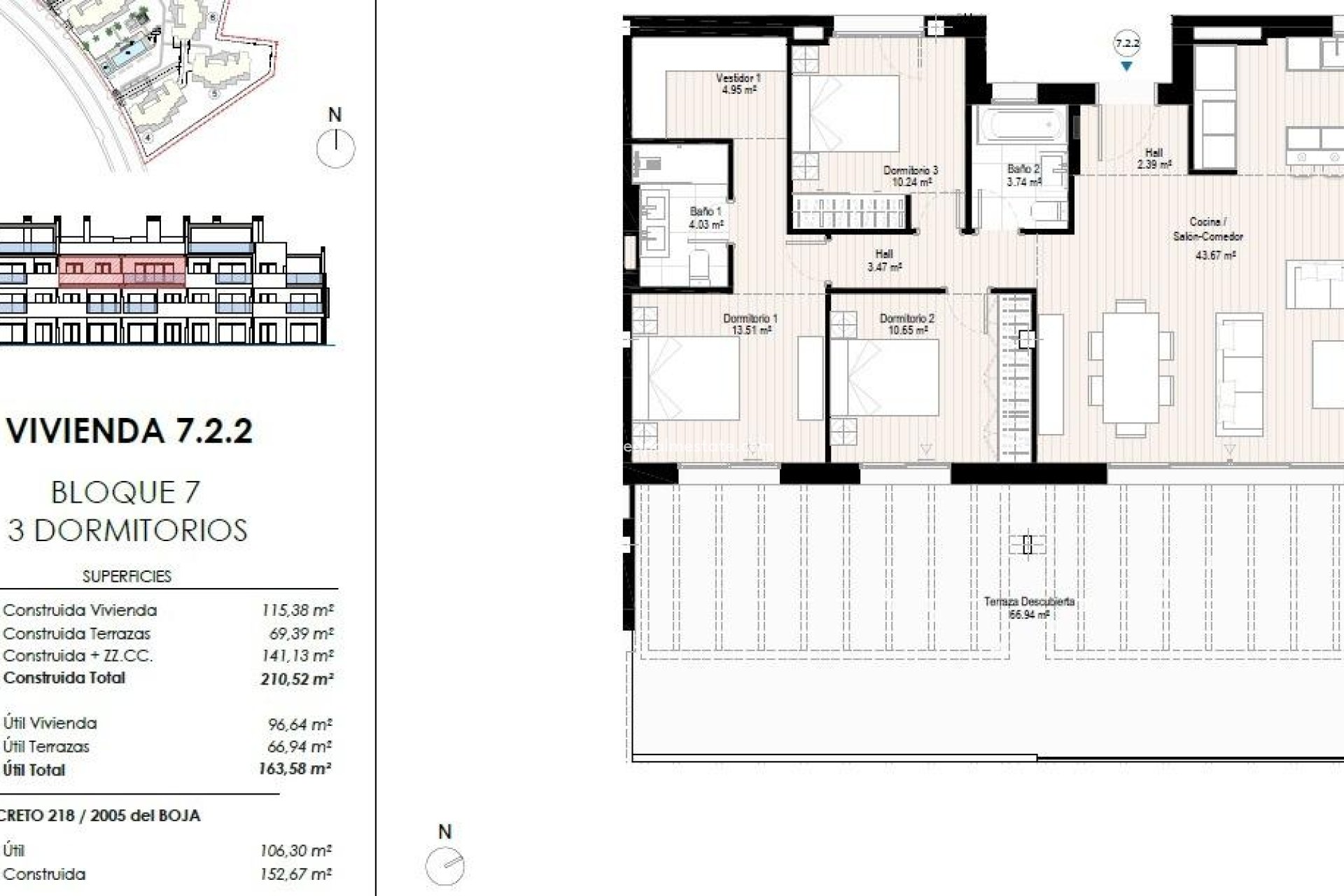 Nouvelle construction - Appartements -
Casares - Doña Julia Golf