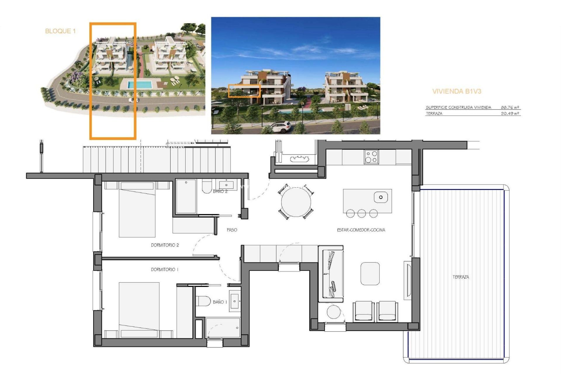Nouvelle construction - Appartements -
Fuente Álamo - Hacienda del Alamo
