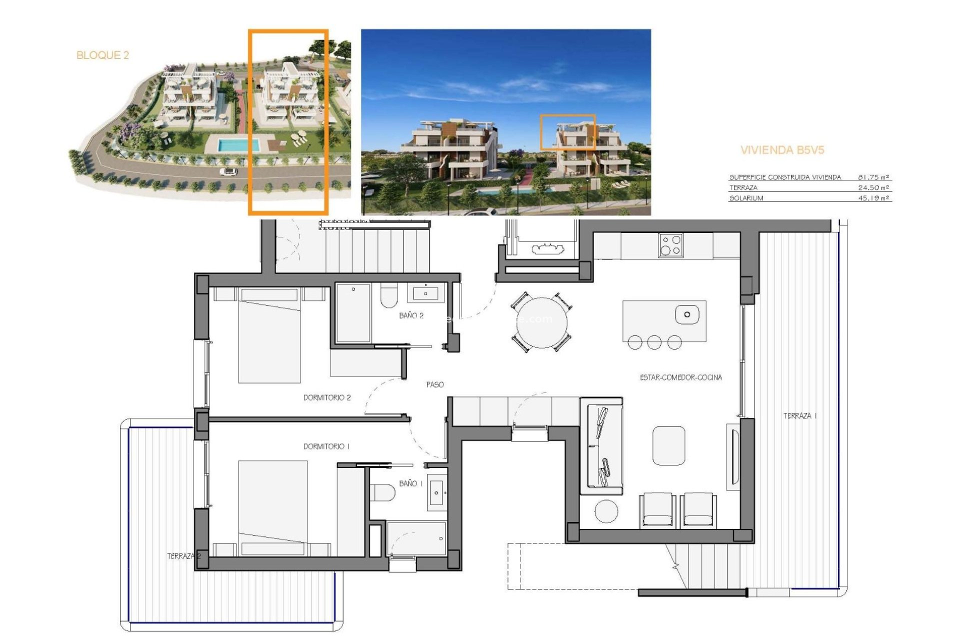 Nouvelle construction - Appartements -
Fuente Álamo - Hacienda del Alamo