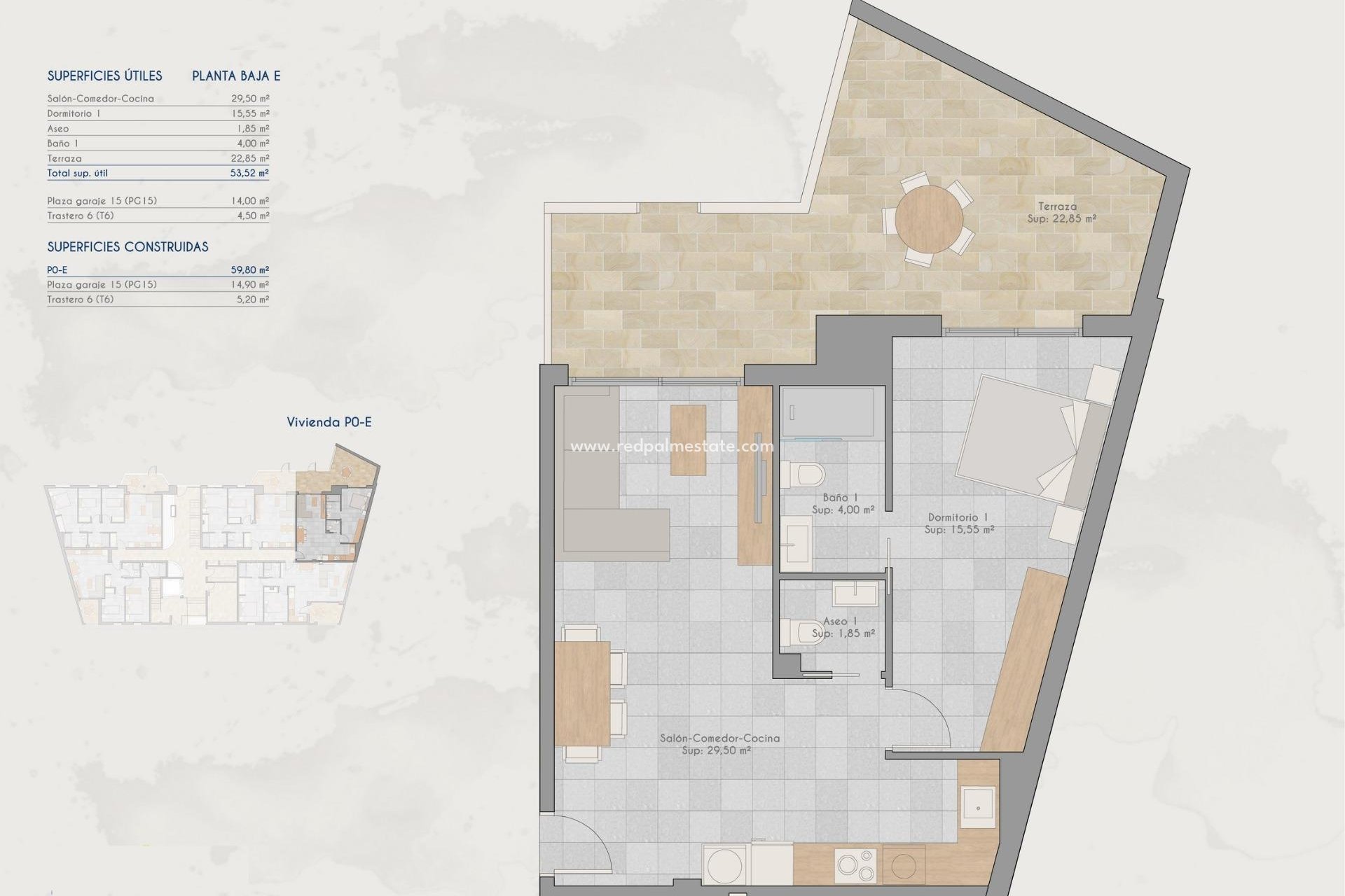 Nouvelle construction - Appartements -
San Pedro del Pinatar - Lo pagan
