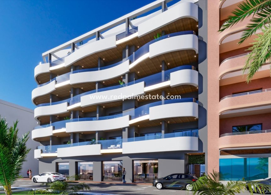 Nouvelle construction - Appartements -
Torrevieja - Center