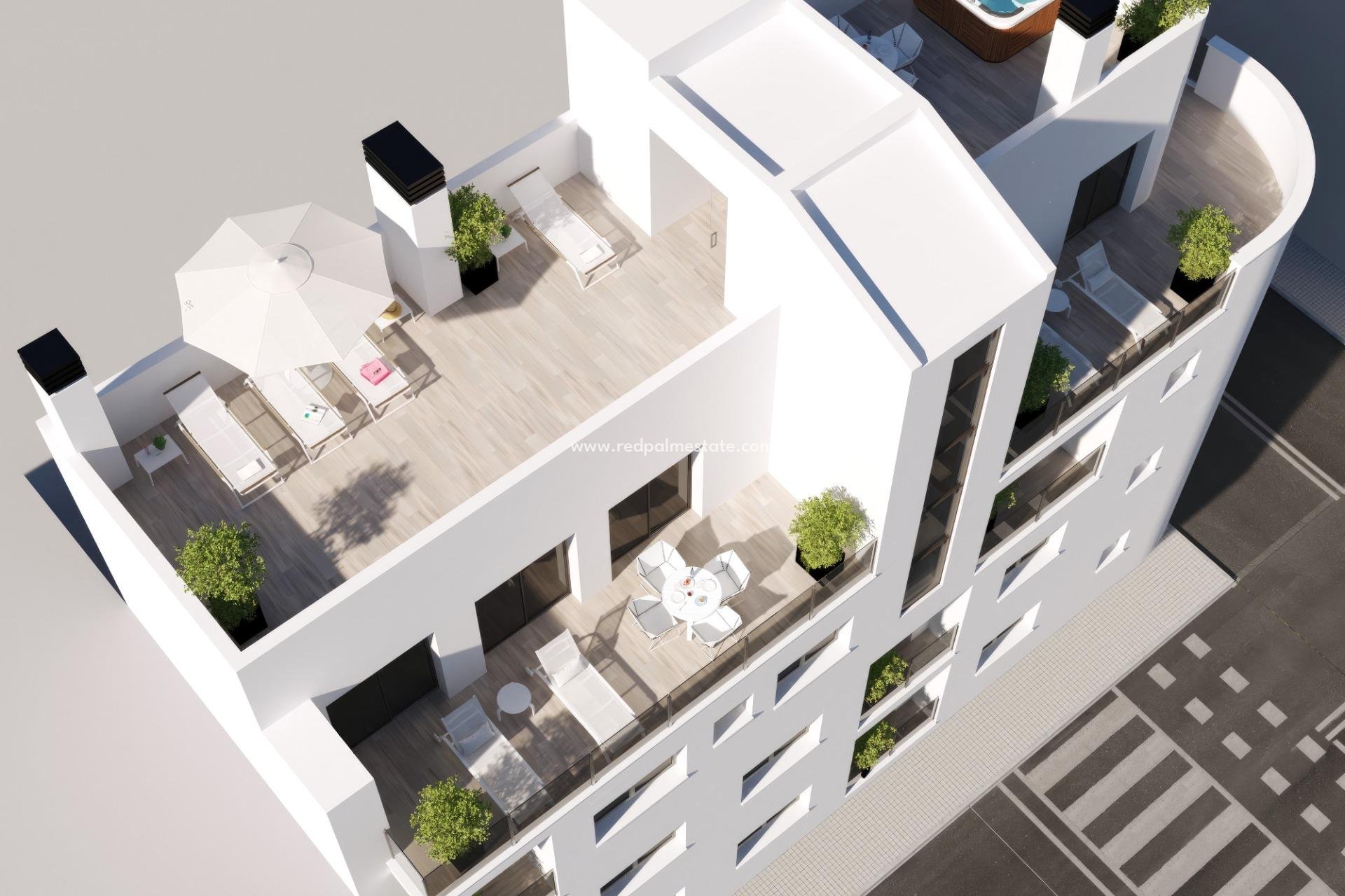 Nouvelle construction - Appartements -
Torrevieja - Centro