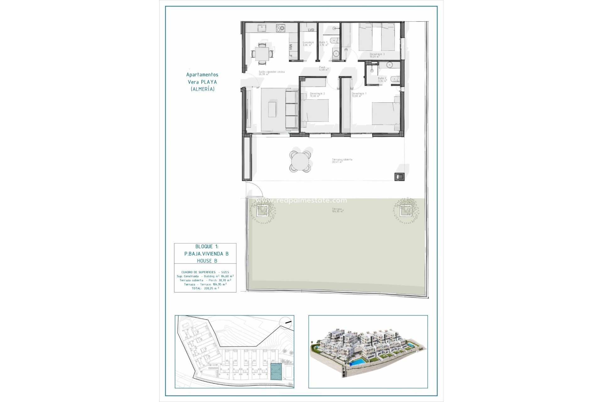 Nouvelle construction - Appartements -
Vera Playa - Pueblo Salinas