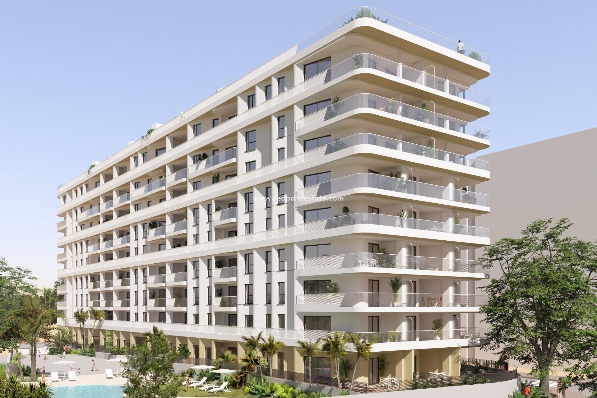 Nouvelle construction - Appartements -
Villajoyosa - La Tellerola