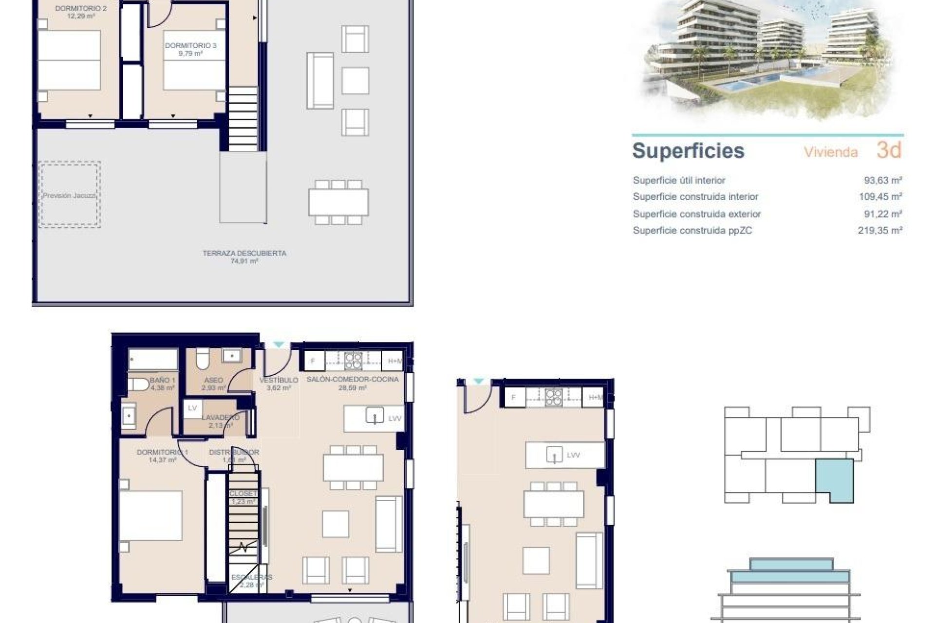 Nouvelle construction - Appartements -
Villajoyosa - Playa del Torres