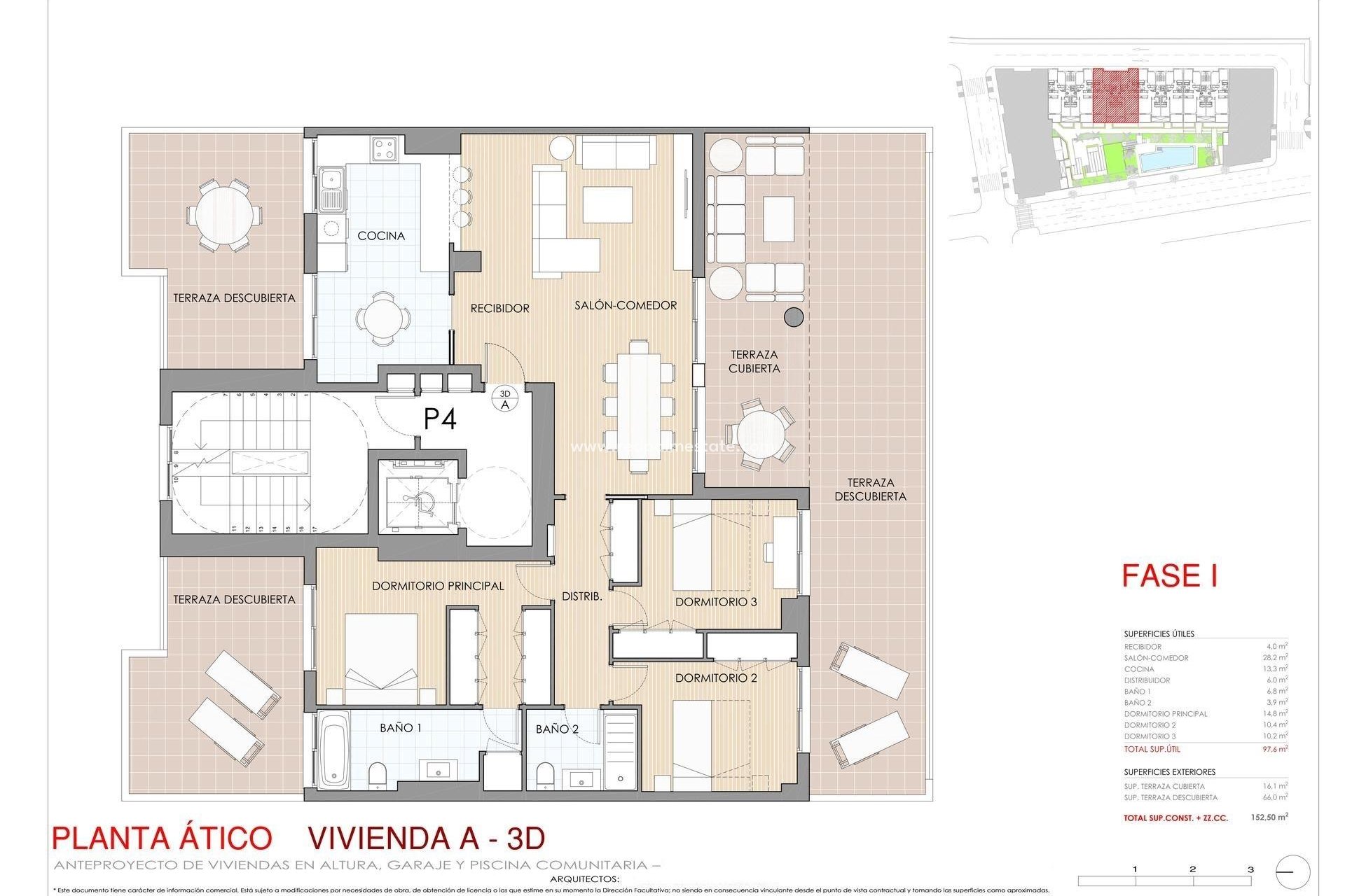 Nouvelle construction - Attique -
Aguilas - Isla Del Fraile