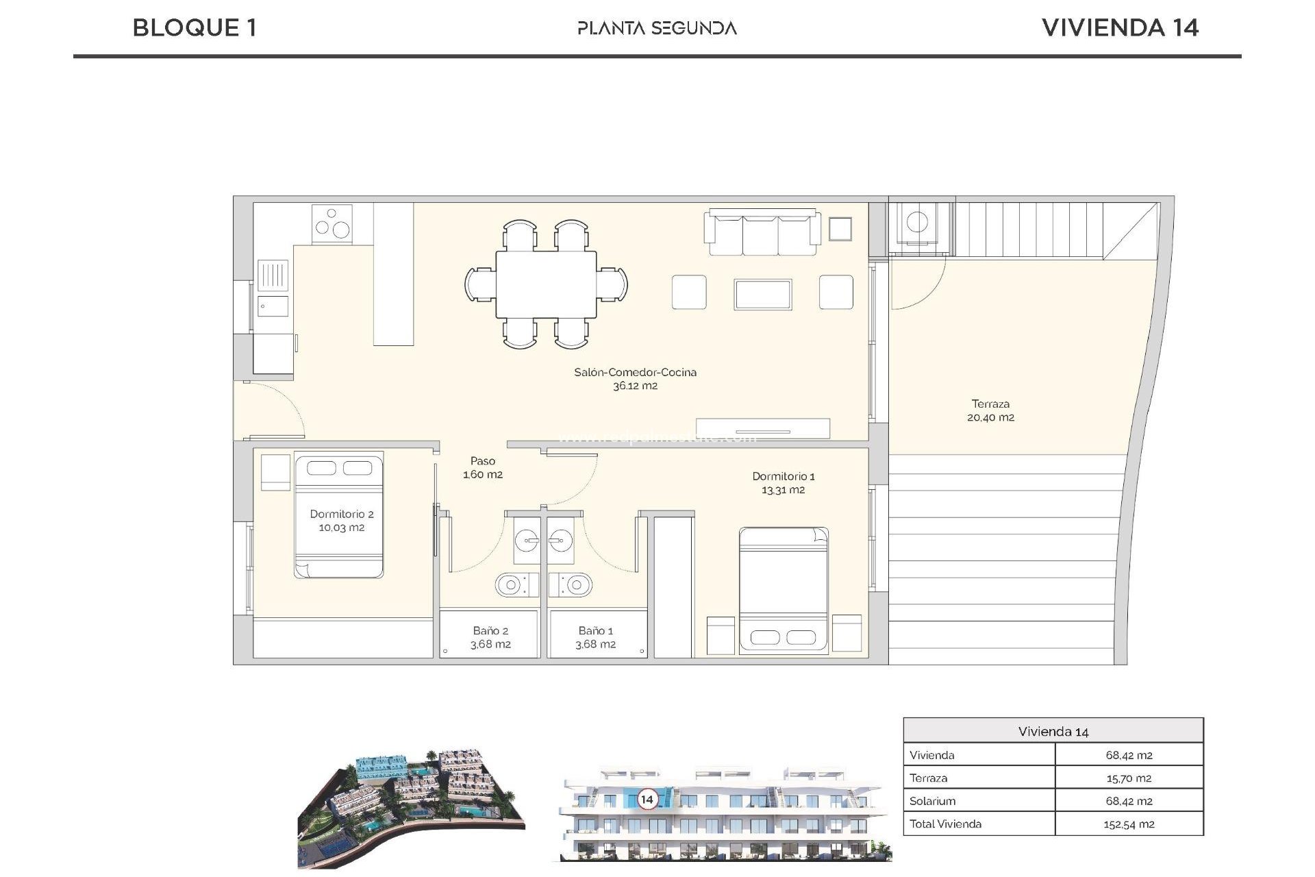 Nouvelle construction - Attique -
Finestrat - Golf Piug Campana