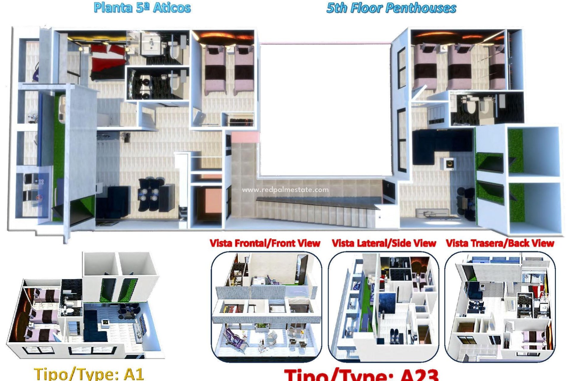 Nouvelle construction - Attique -
Torrevieja - Center