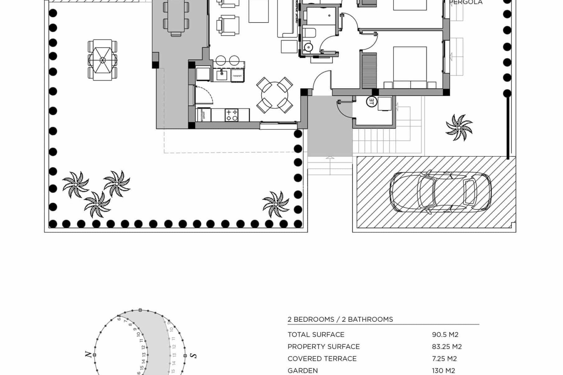 Nouvelle construction - Bungalow -
Ciudad Quesada/Rojales - Doña Pepa