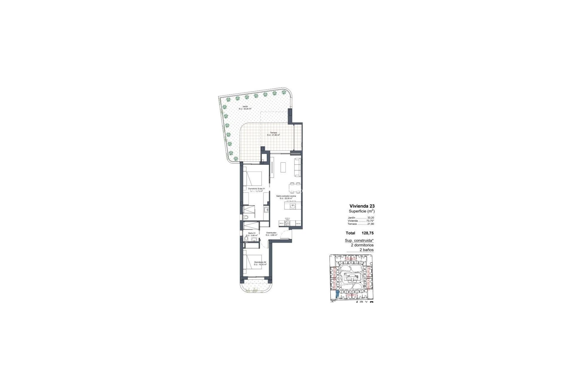 Nouvelle construction - Bungalow -
Ciudad Quesada/Rojales - Lo Marabu