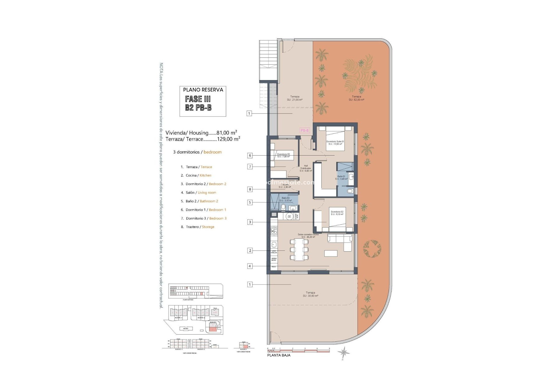 Nouvelle construction - Bungalow -
Los Alczares - La Serena Golf