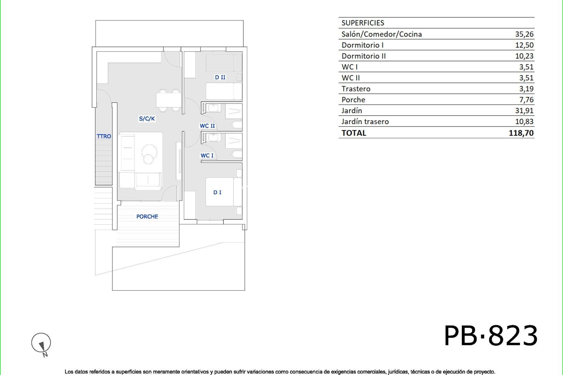 Nouvelle construction - Bungalow -
San Miguel de Salinas - Pueblo