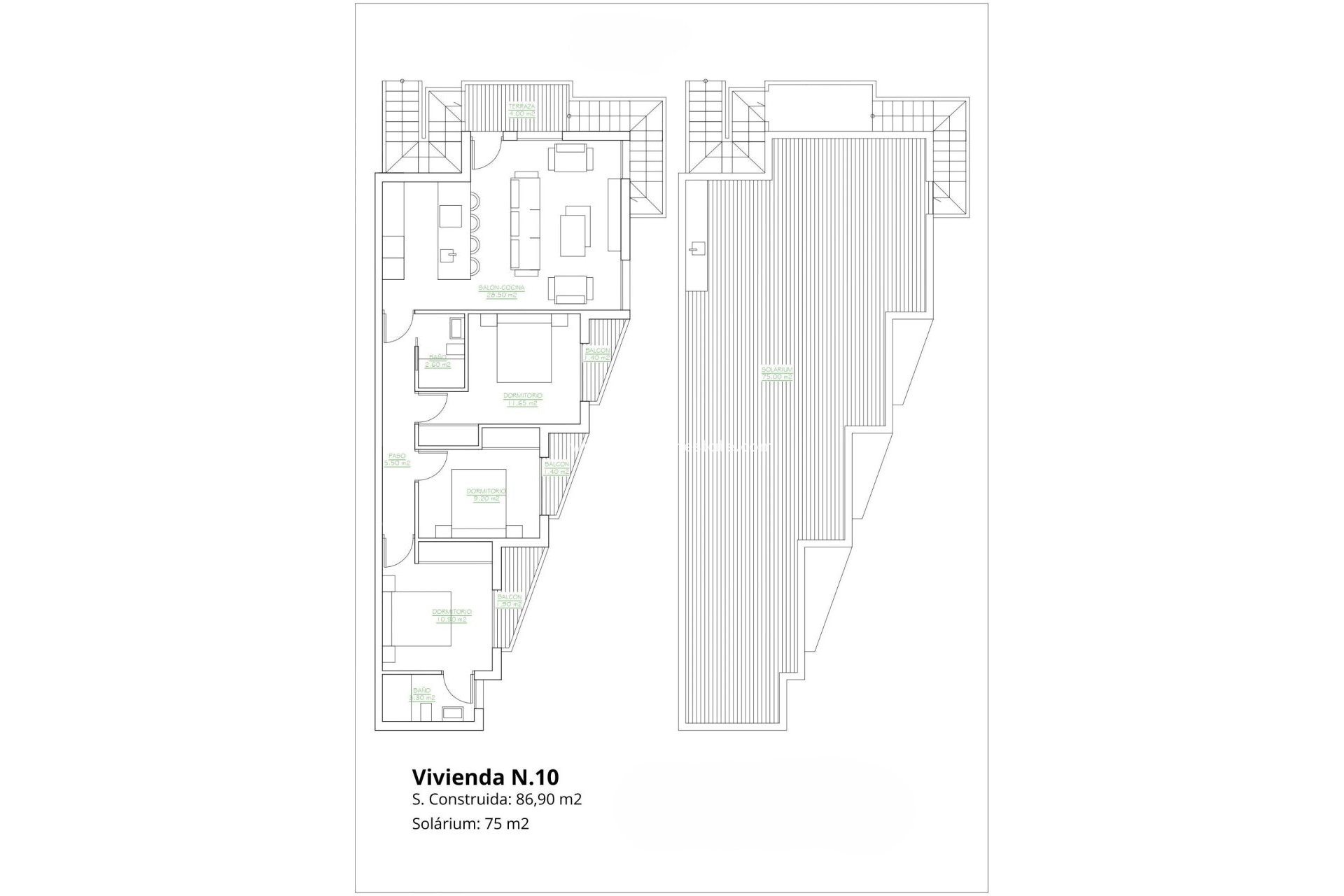 Nouvelle construction - Bungalow -
San Pedro del Pinatar - San Pedro de Pinatar