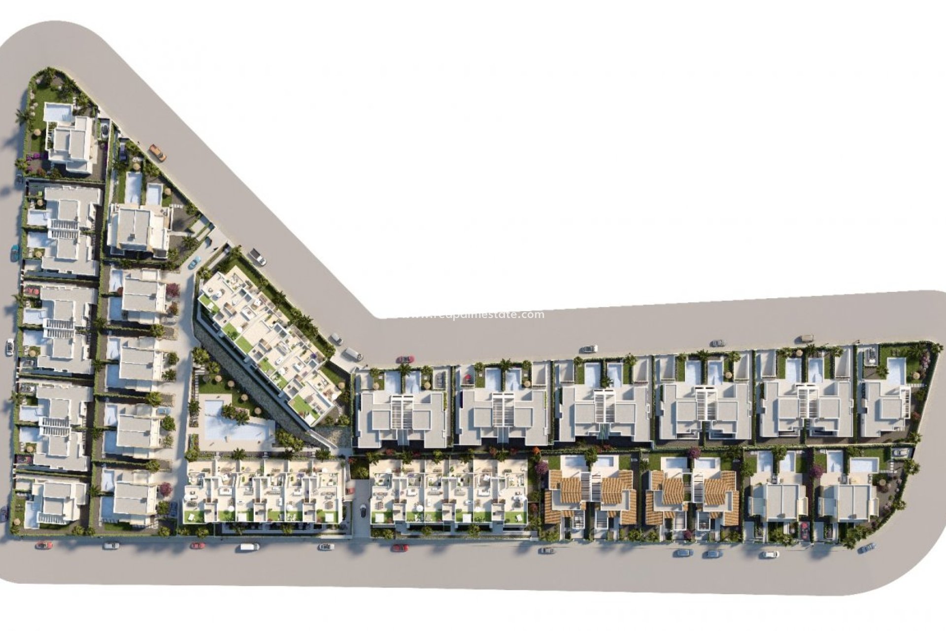 Nouvelle construction - Maison de ville -
Algorfa - La Finca Golf