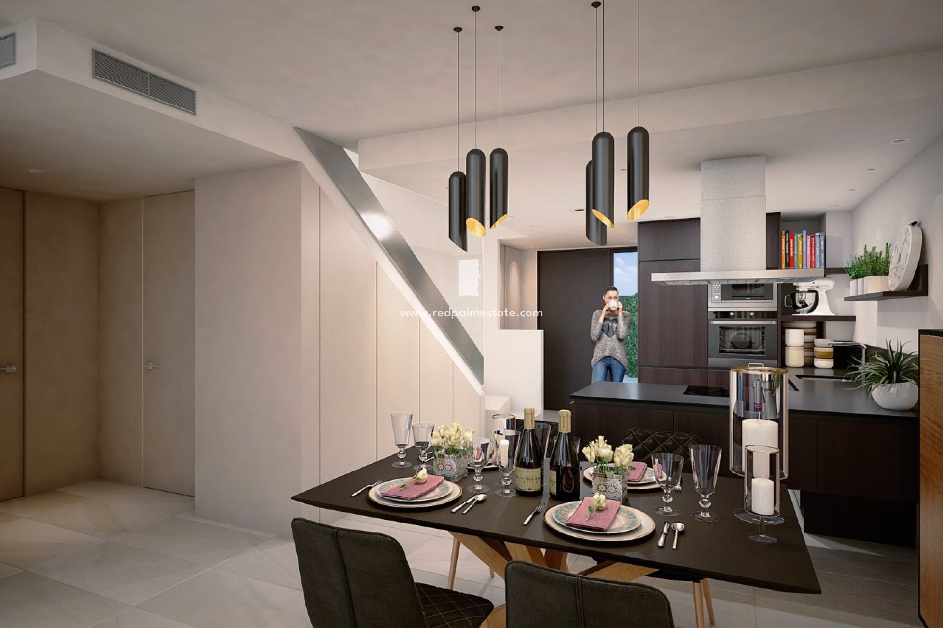 Nouvelle construction - Maison de ville -
Algorfa - La Finca Golf