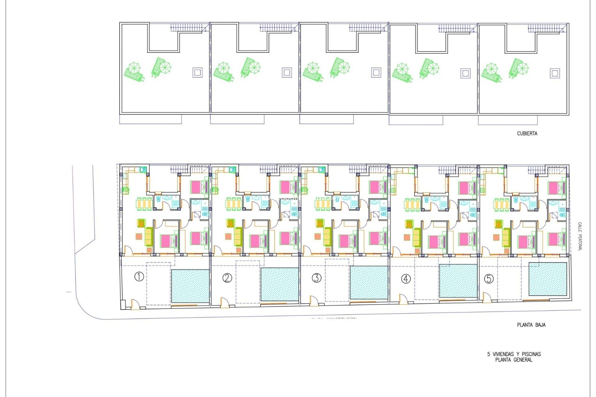 Nouvelle construction - Maison de ville -
Avileses
