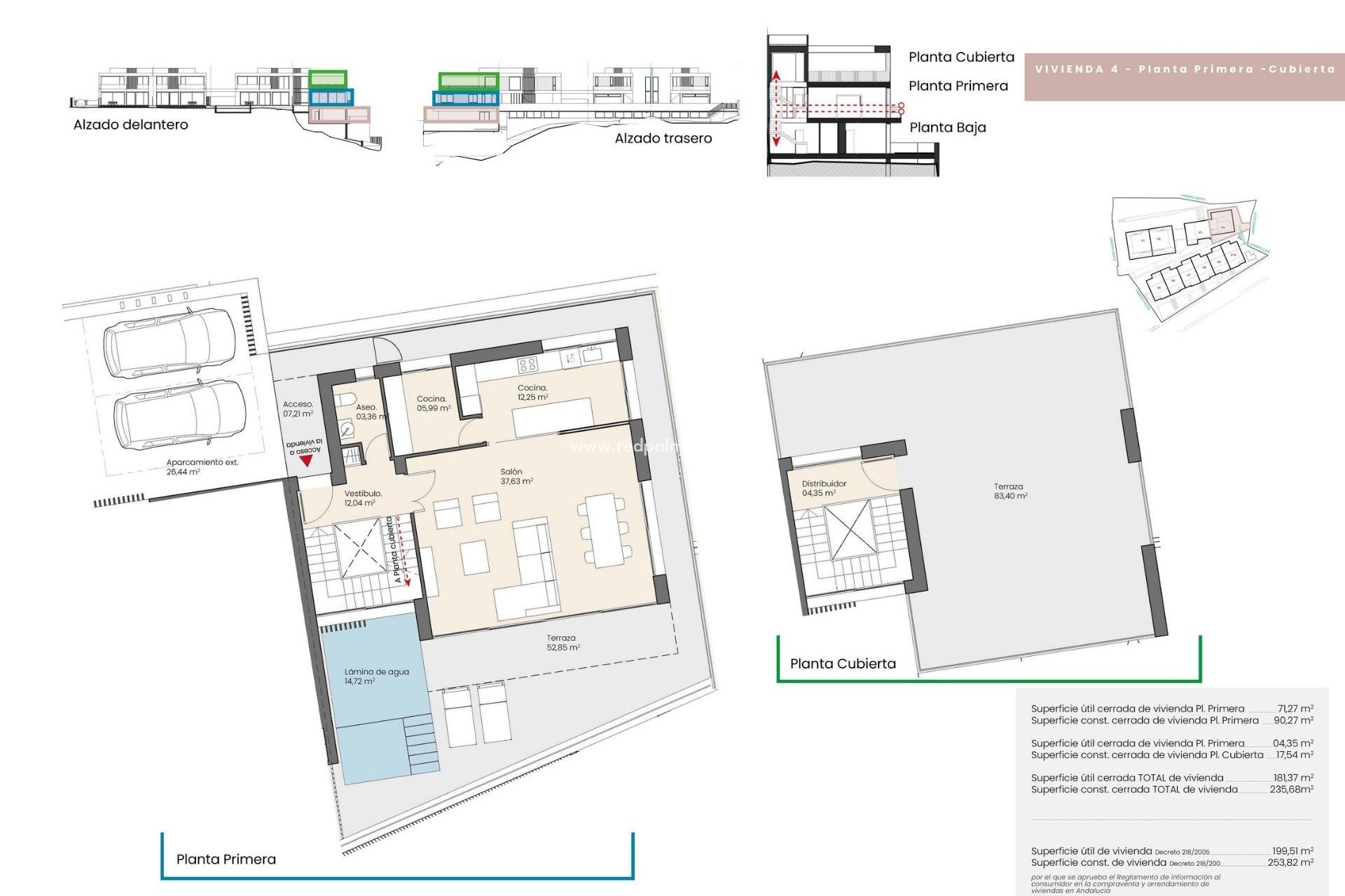 Nouvelle construction - Maison de ville -
Málaga - Pedregalejo