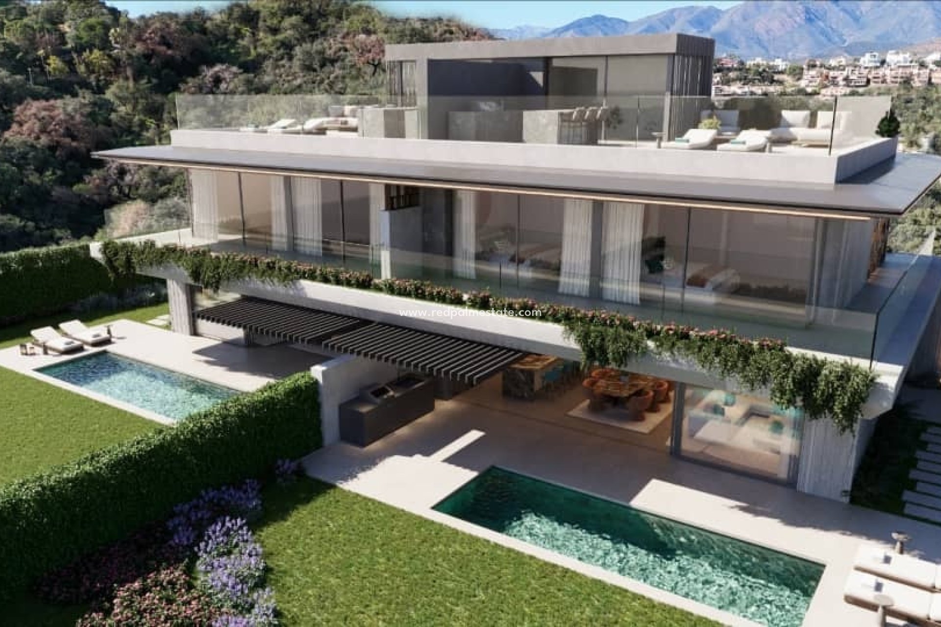 Nouvelle construction - Maison de ville -
Ojen - Ojén