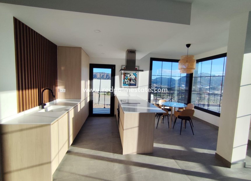 Nouvelle construction - Maison de ville -
Polop - PAU1