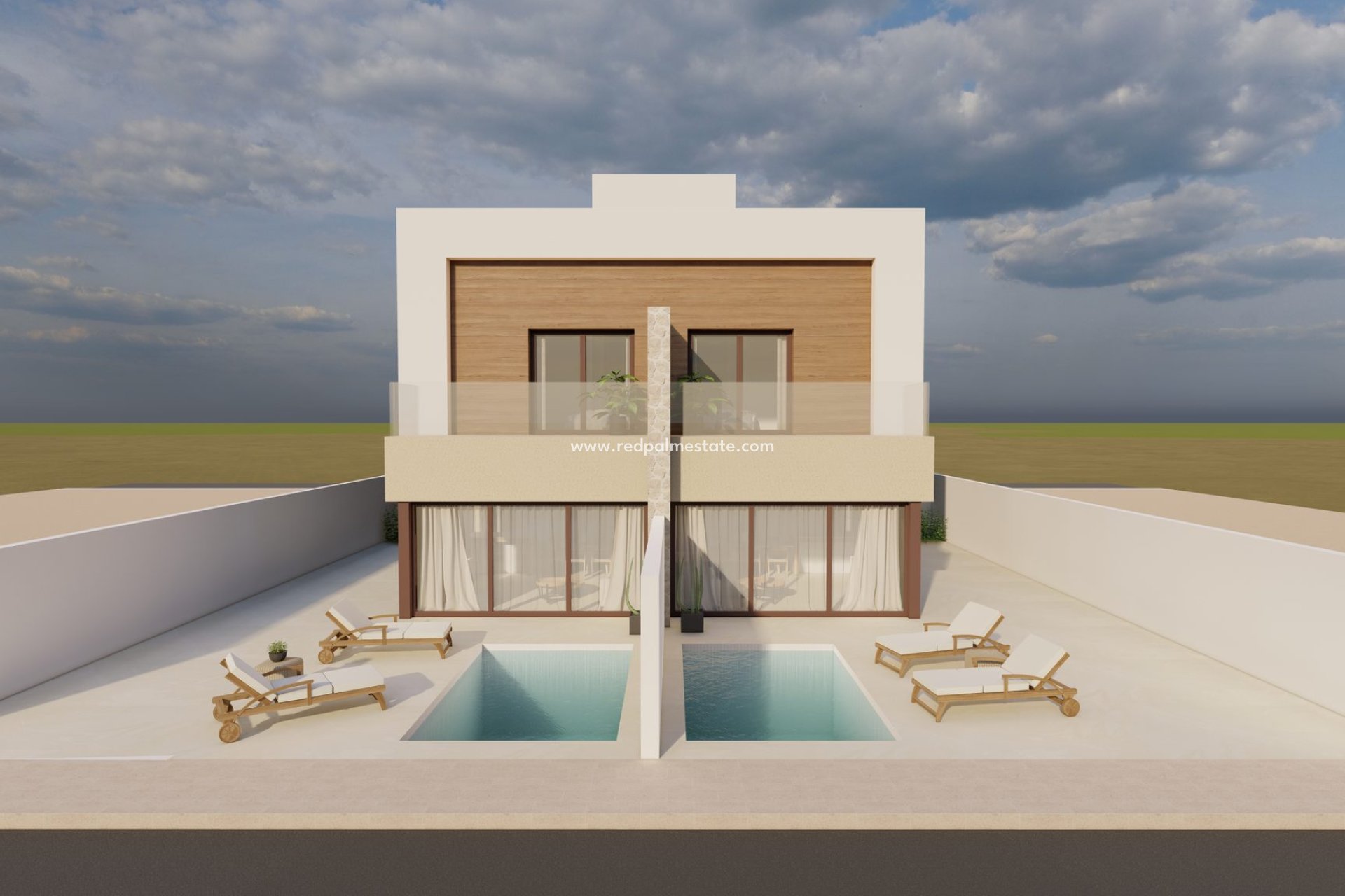 Nouvelle construction - Maison de ville -
Santiago de la Ribera - Santiago De La Ribera