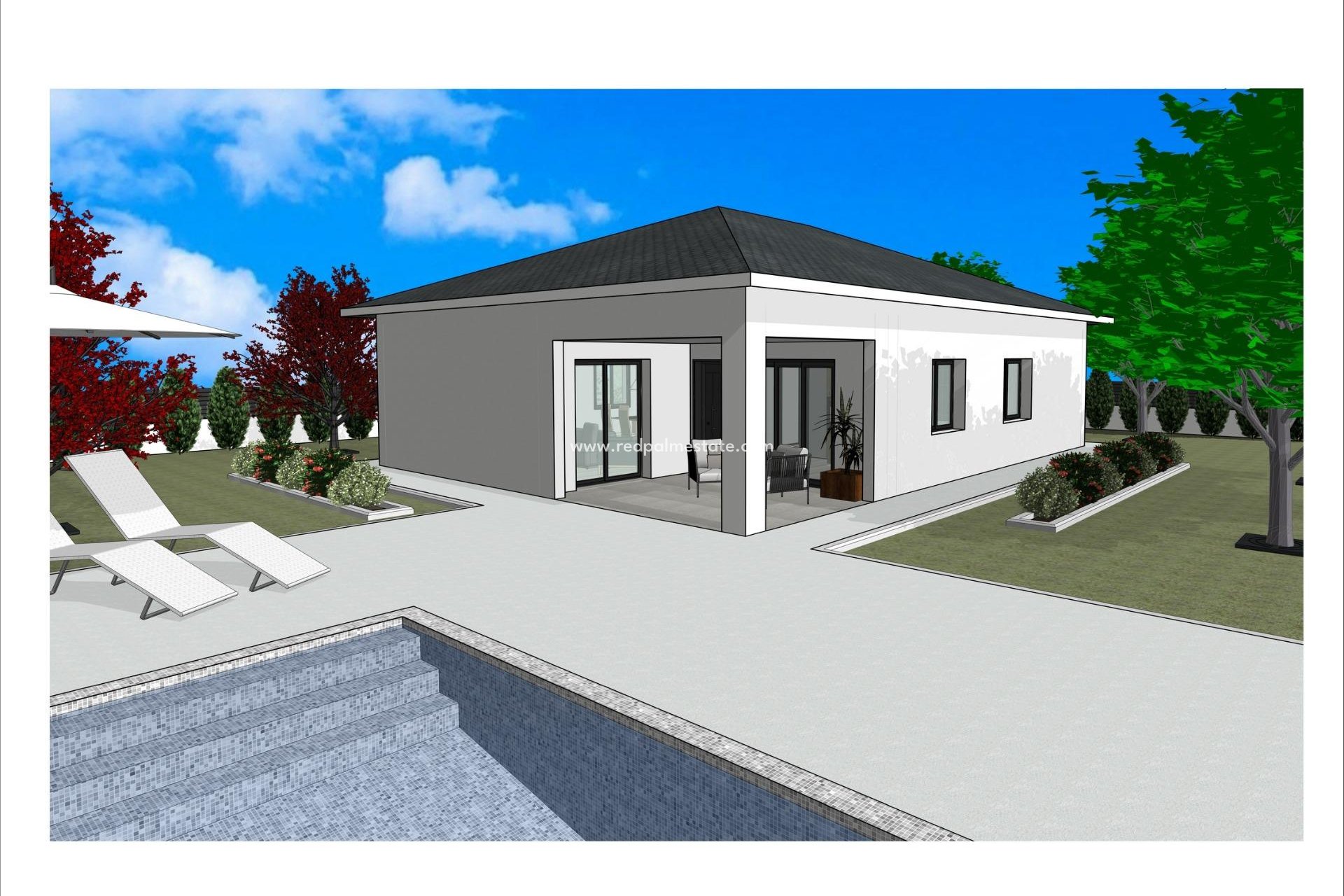 Nouvelle construction - Villa Individuelle -
Pinoso - Lel