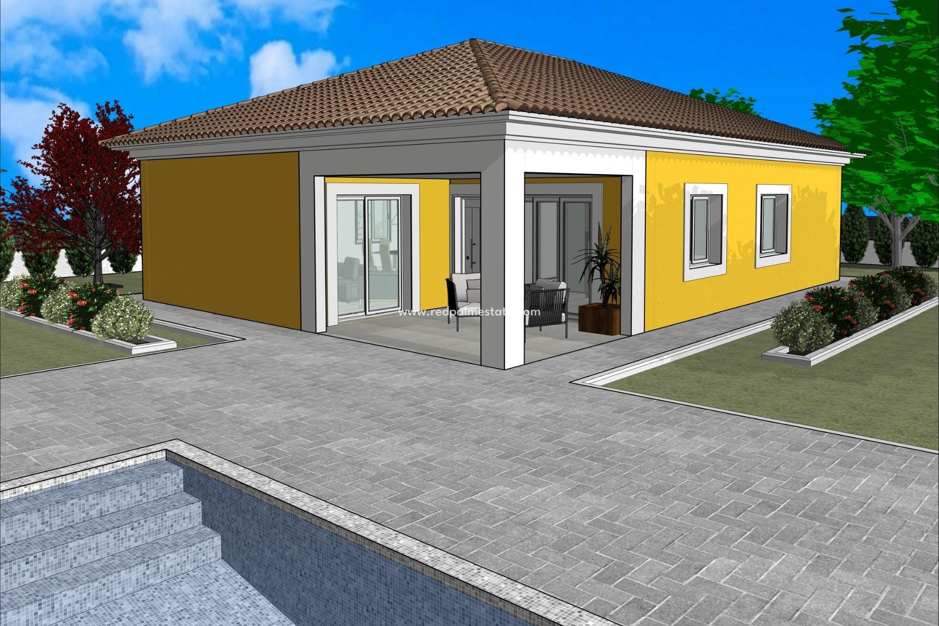 Nouvelle construction - Villa Individuelle -
Pinoso - Lel