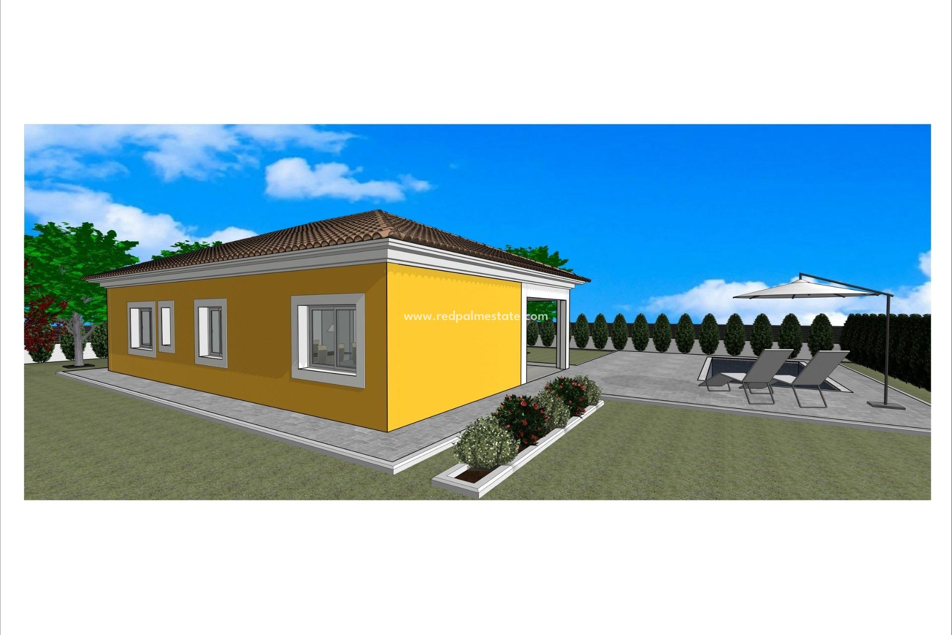 Nouvelle construction - Villa Individuelle -
Pinoso - Lel