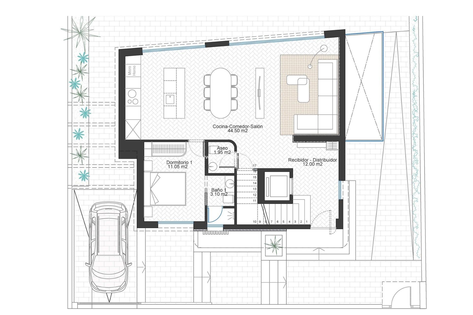 Nouvelle construction - Villa -
La Manga - Cala Flores