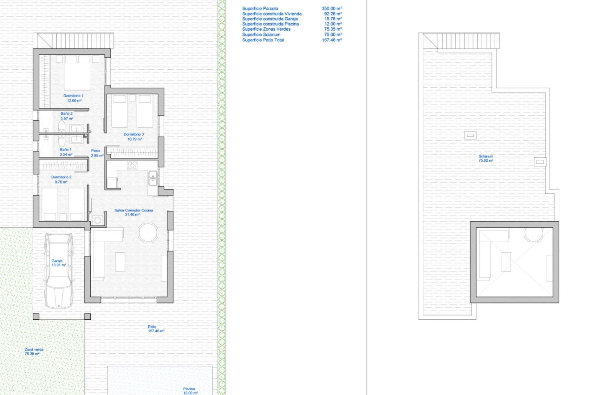 Nouvelle construction - Villa -
Los Alczares - Serena Golf