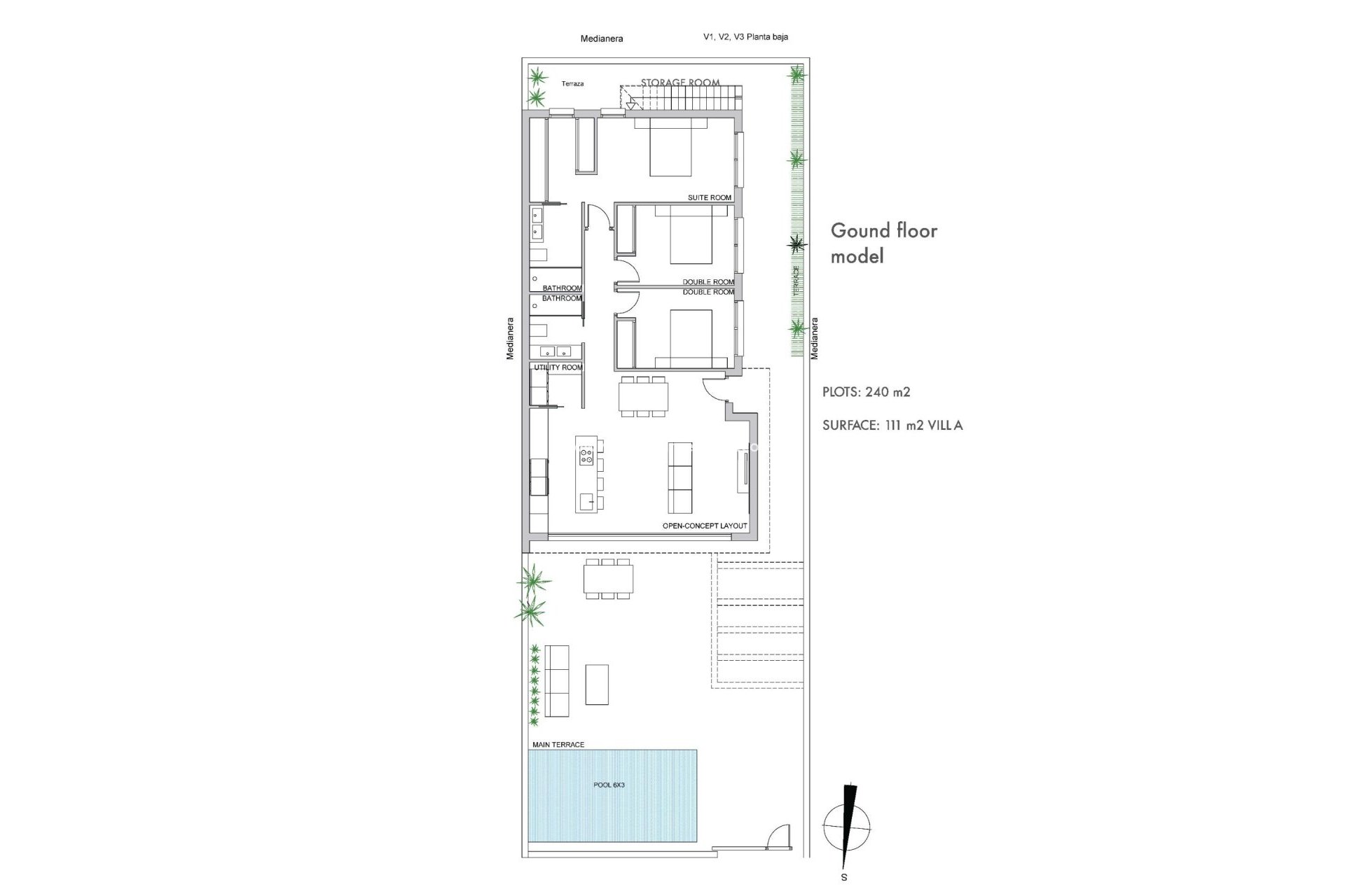 Nouvelle construction - Villa -
Los Alczares - Serena Golf
