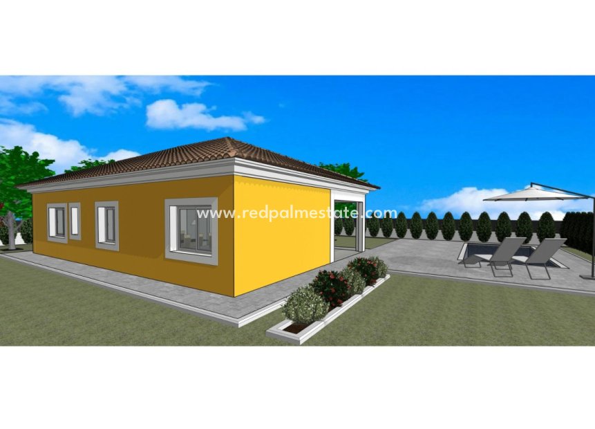 Nouvelle construction - Villa -
Pinoso - Lel