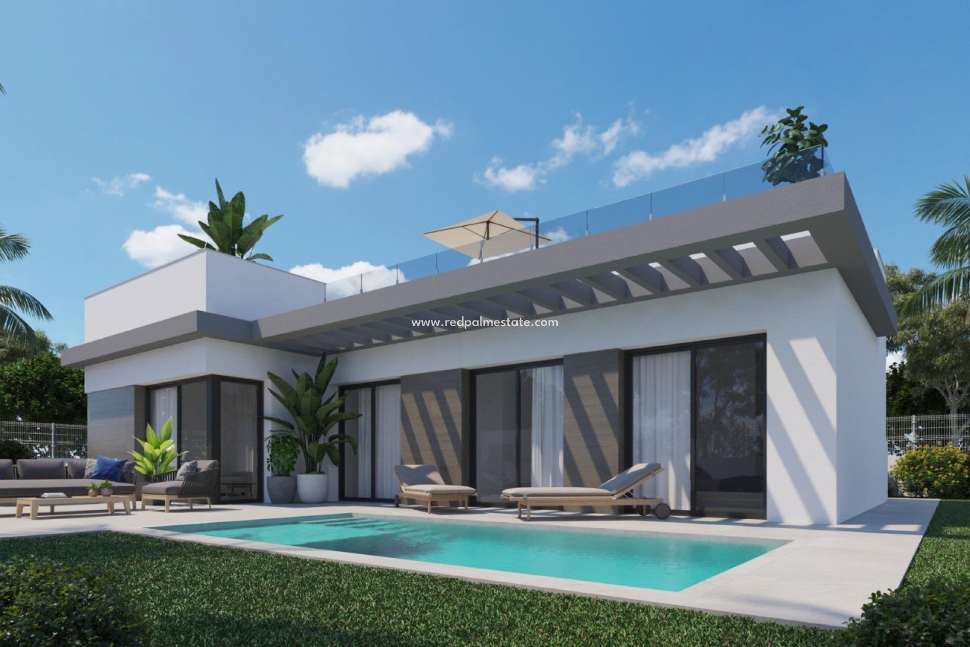 Nouvelle construction - Villa -
Polop - Alberca