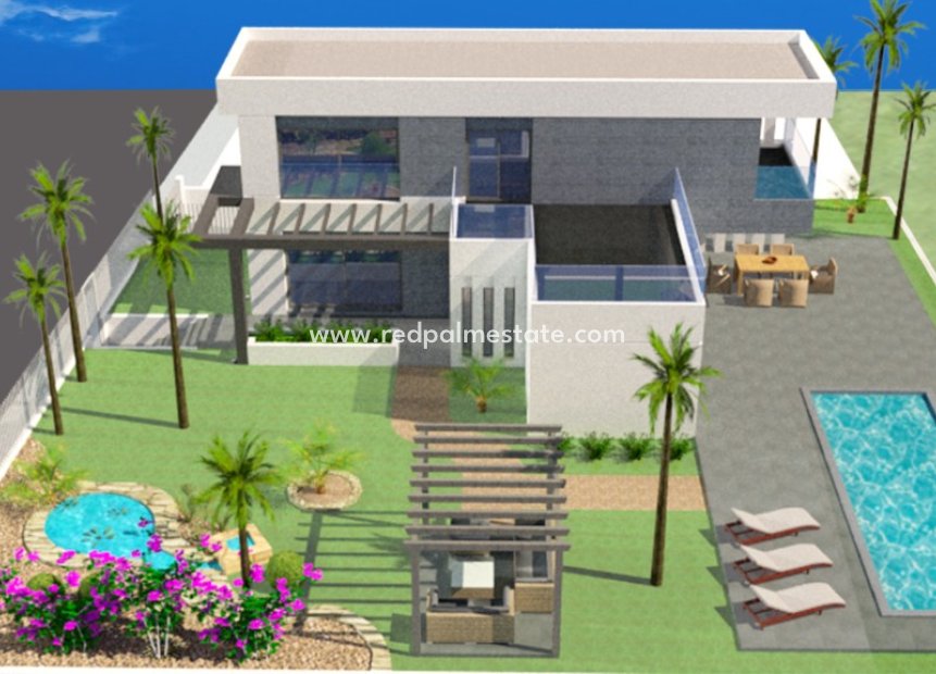 Nouvelle construction - Villa -
Polop