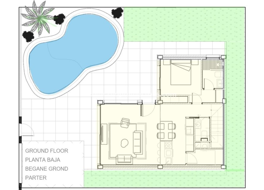 Nouvelle construction - Villa -
Torre Pacheco - Roldán