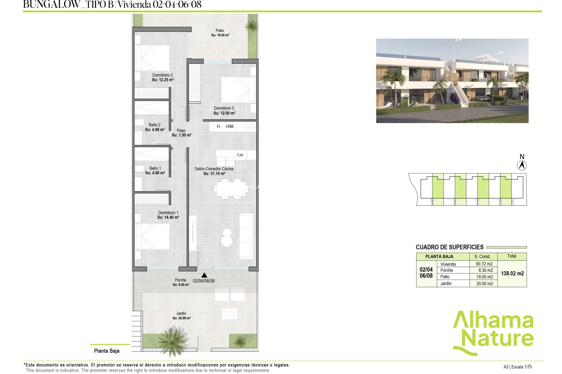 Nybygg - Bungalow -
Alhama De Murcia
