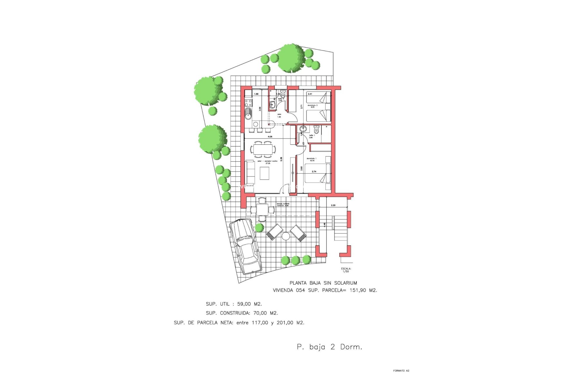 Nybygg - Bungalow -
Fuente Álamo - La Pinilla