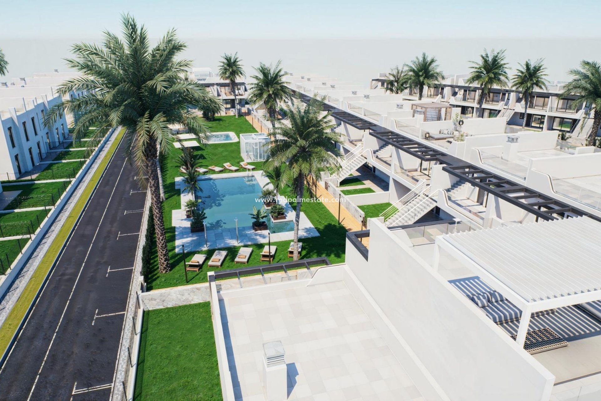 Nybygg - Bungalow -
Pilar de la Horadada - pueblo