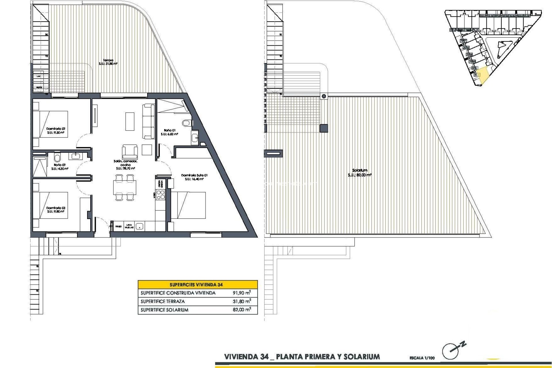 Nybygg - Bungalow -
San Fulgencio - Pueblo