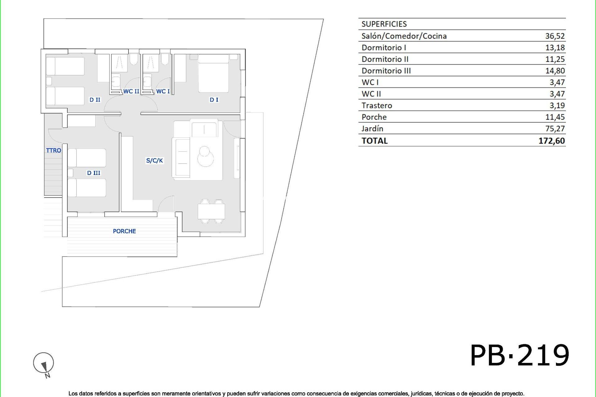 Nybygg - Bungalow -
San Miguel de Salinas - Pueblo