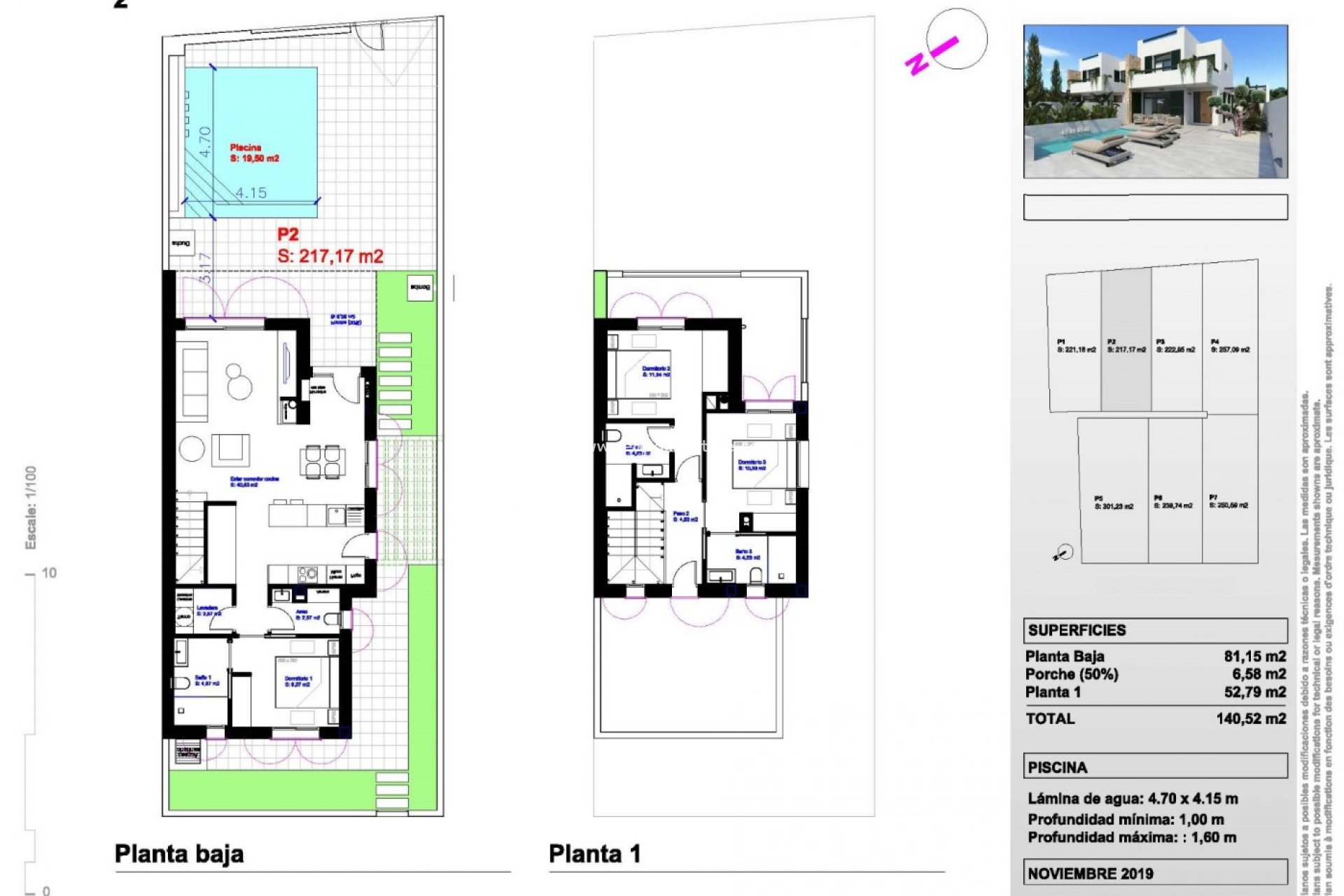 Nybygg - Frittliggende villa -
Daya Nueva - Center