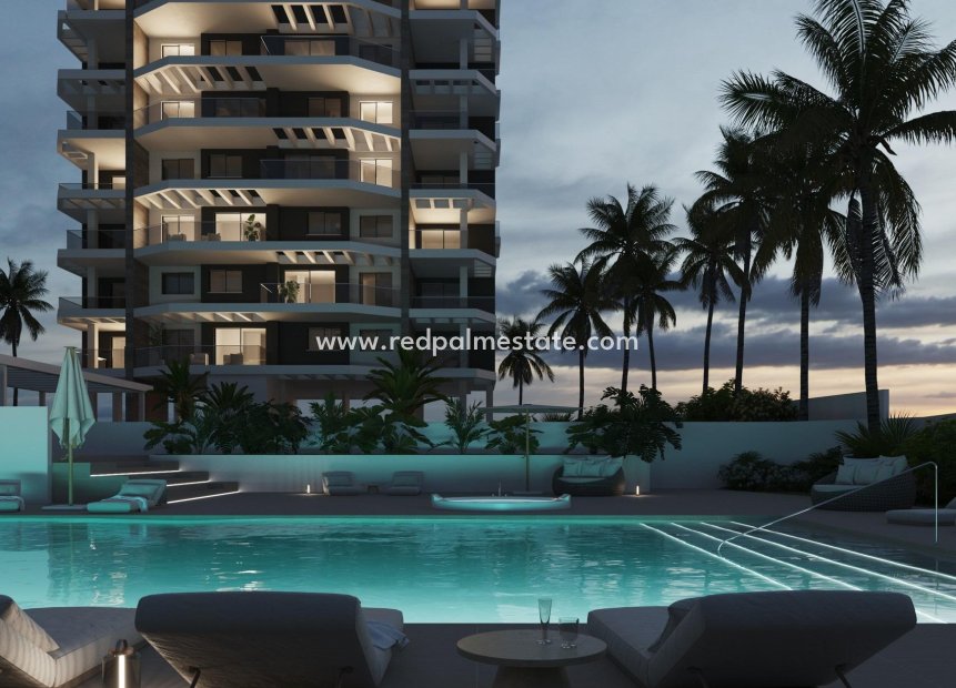Nybygg - Leilighet -
Calpe - Playa Arenal