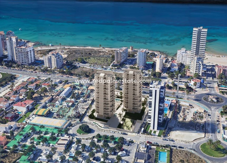 Nybygg - Leilighet -
Calpe - Playa Arenal