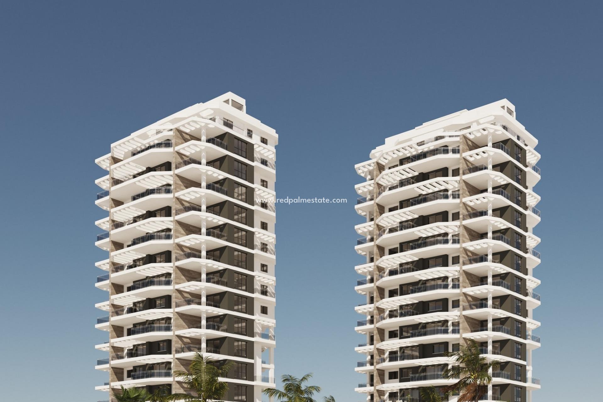 Nybygg - Leilighet -
Calpe - Playa Arenal