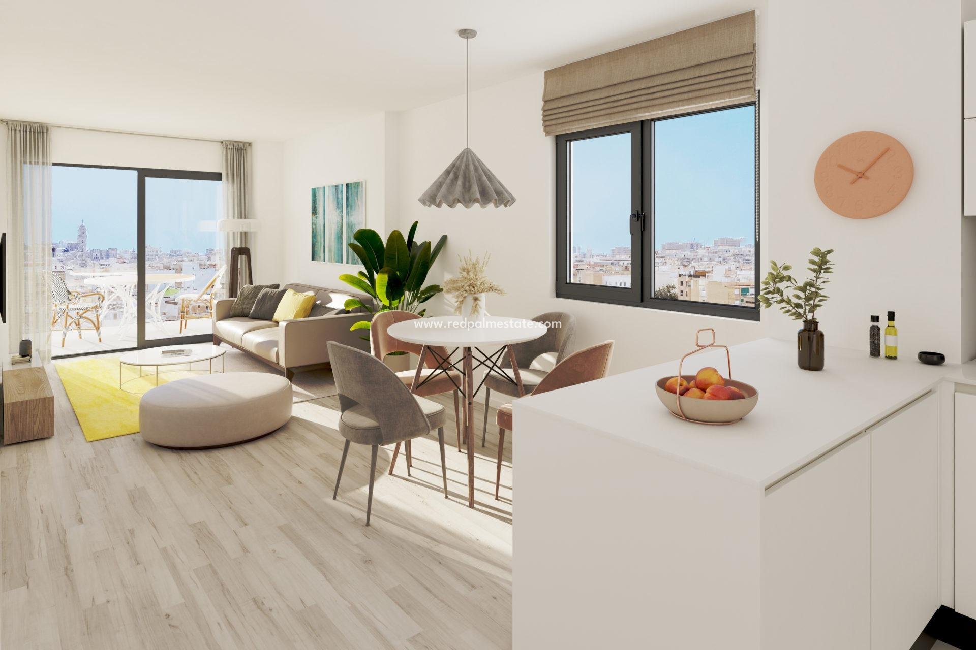 Nybygg - Leilighet -
Málaga - Gamarra