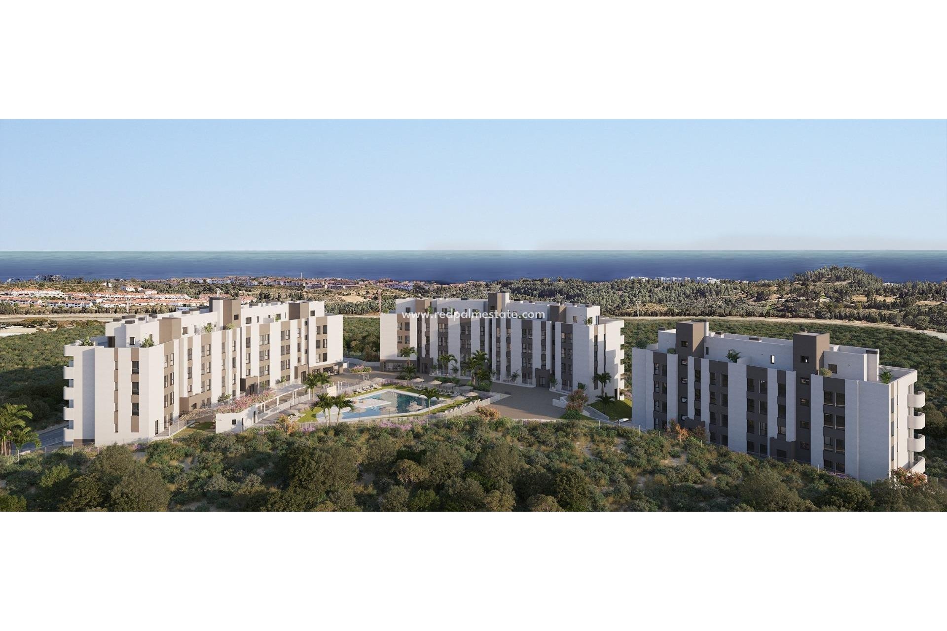 Nybygg - Leilighet -
Mijas - Hipódromo Costa del Sol