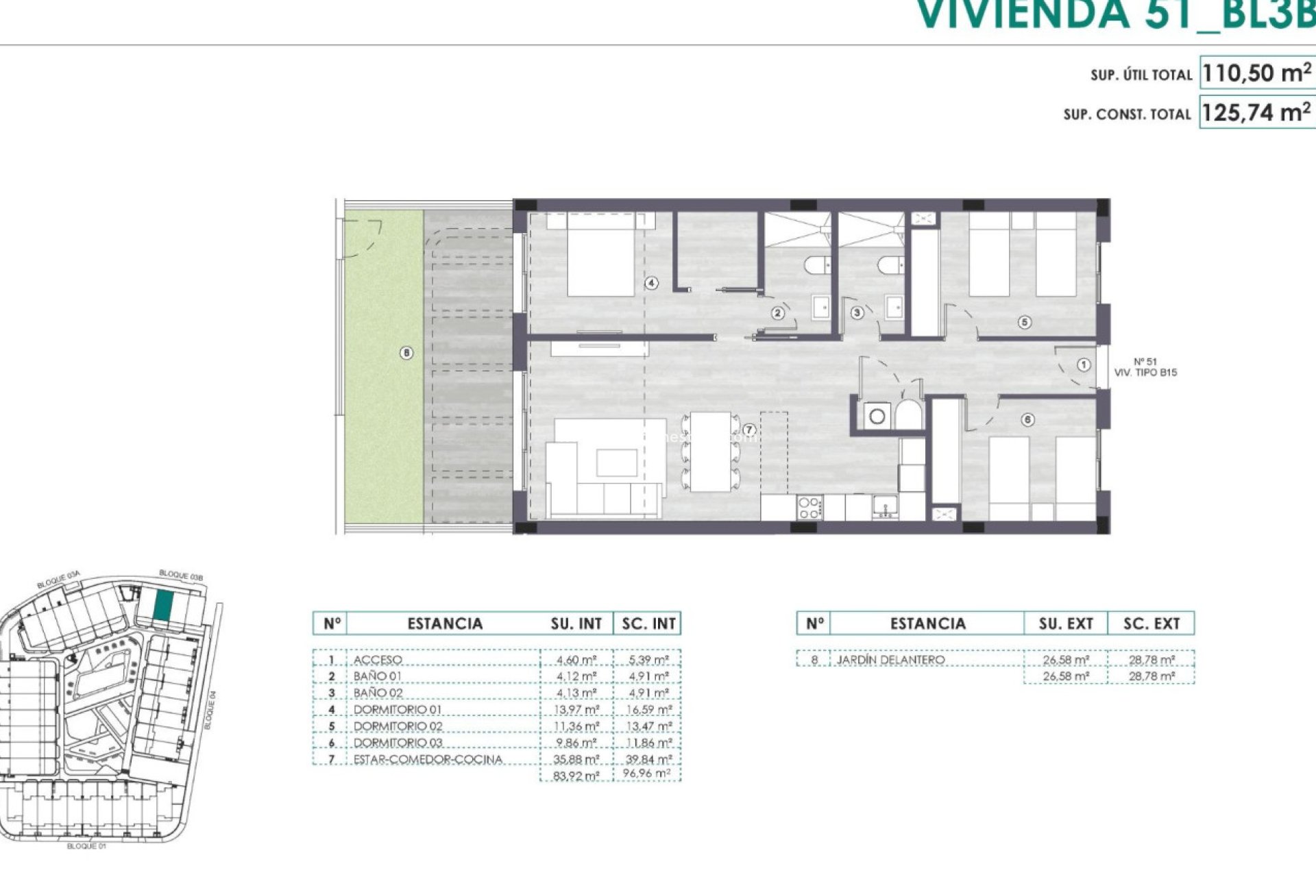 Nybygg - Leilighet -
Monforte del Cid - Alenda Golf