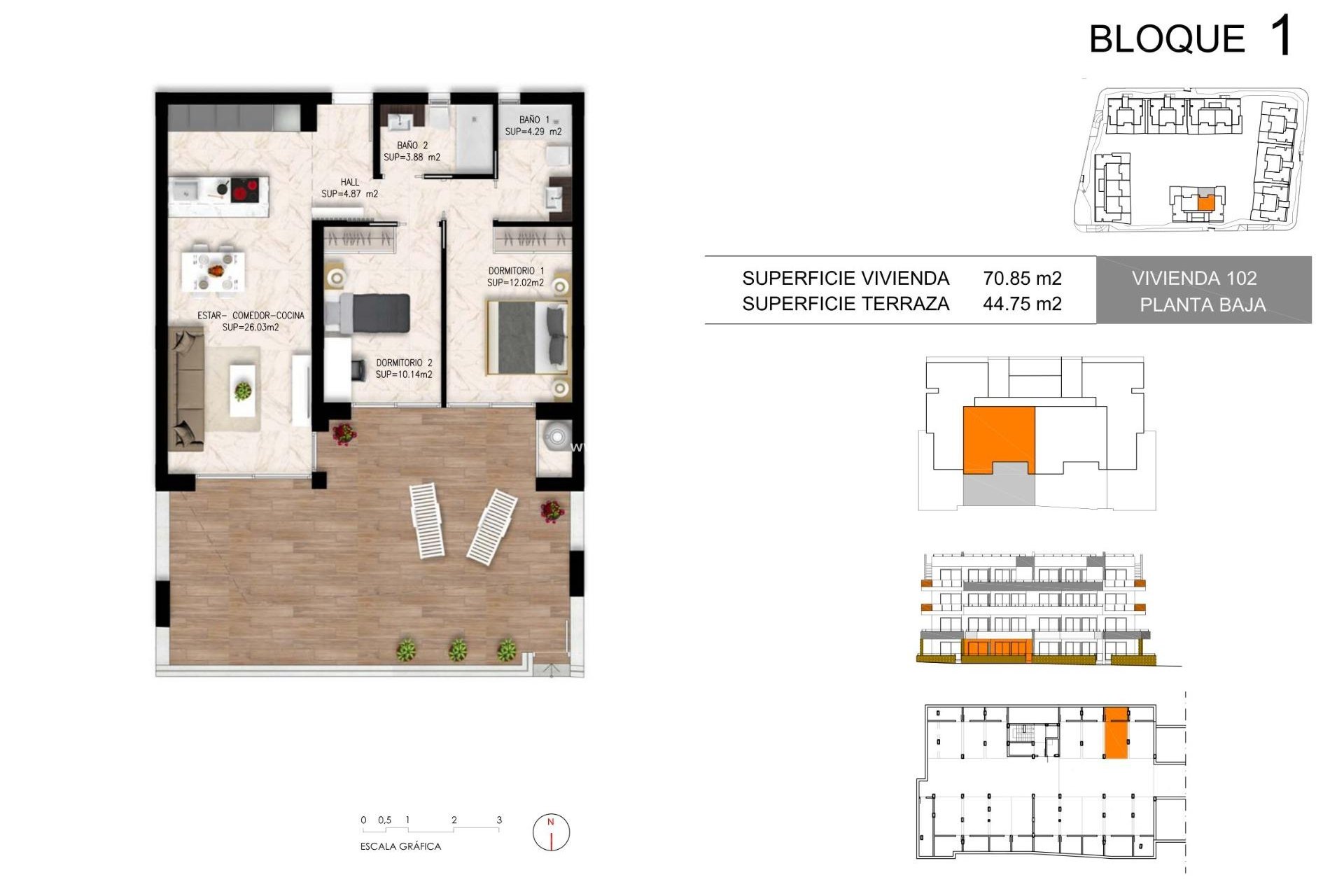 Nybygg - Leilighet -
Orihuela Costa - Los Altos