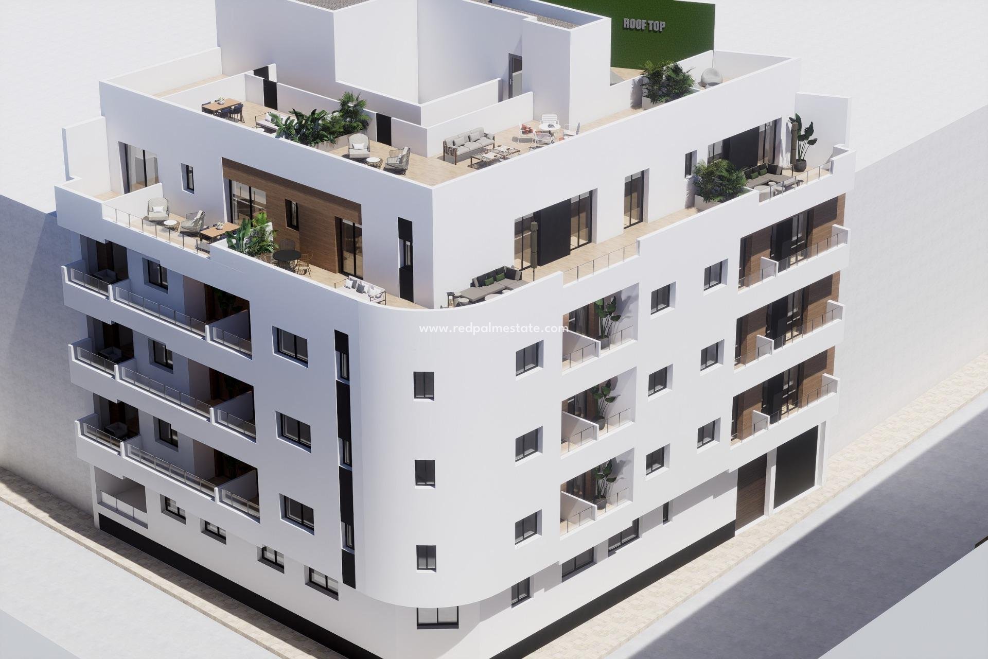 Nybygg - Leilighet -
Torrevieja - pueblo